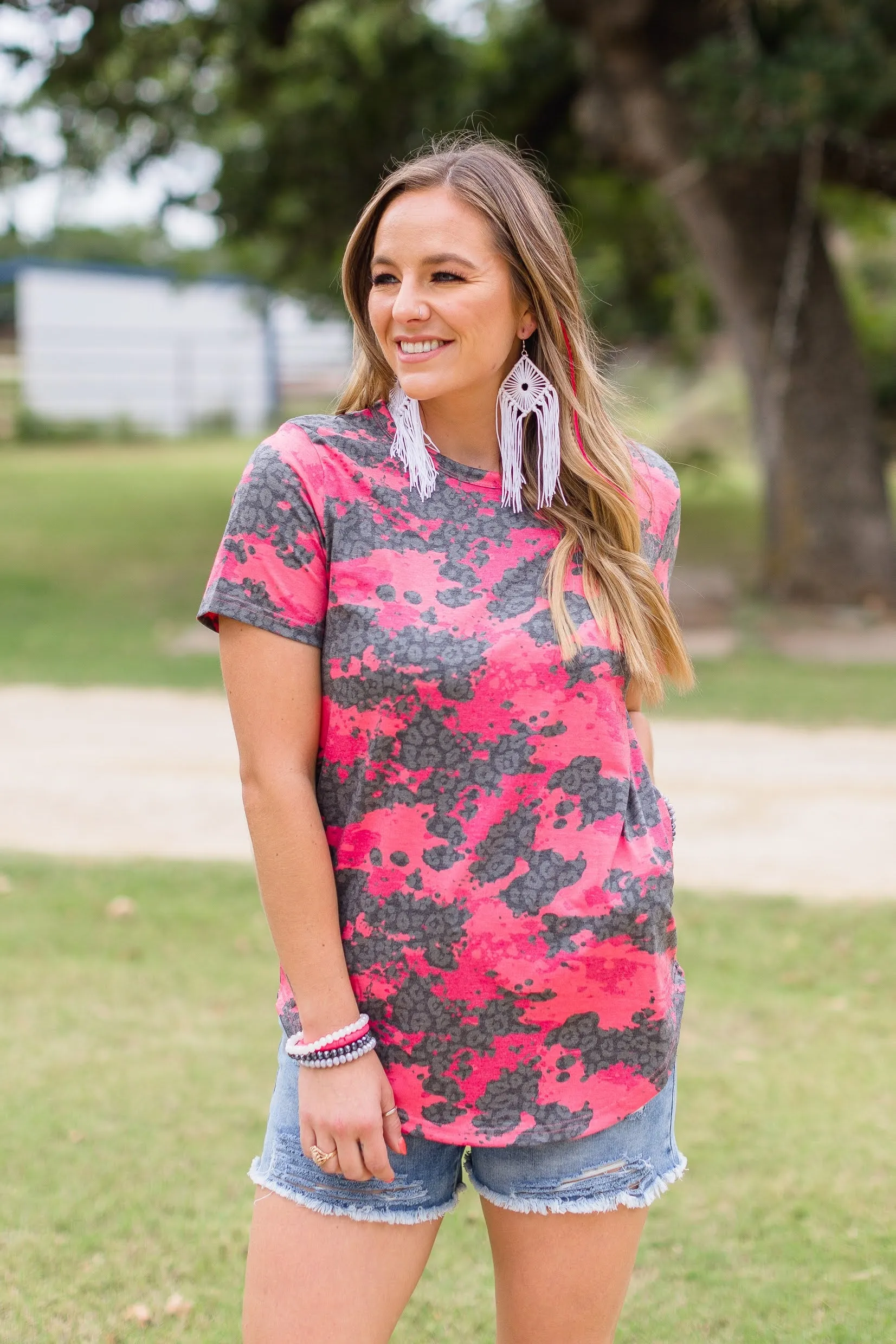 Cosmic Camo POCKET Tee