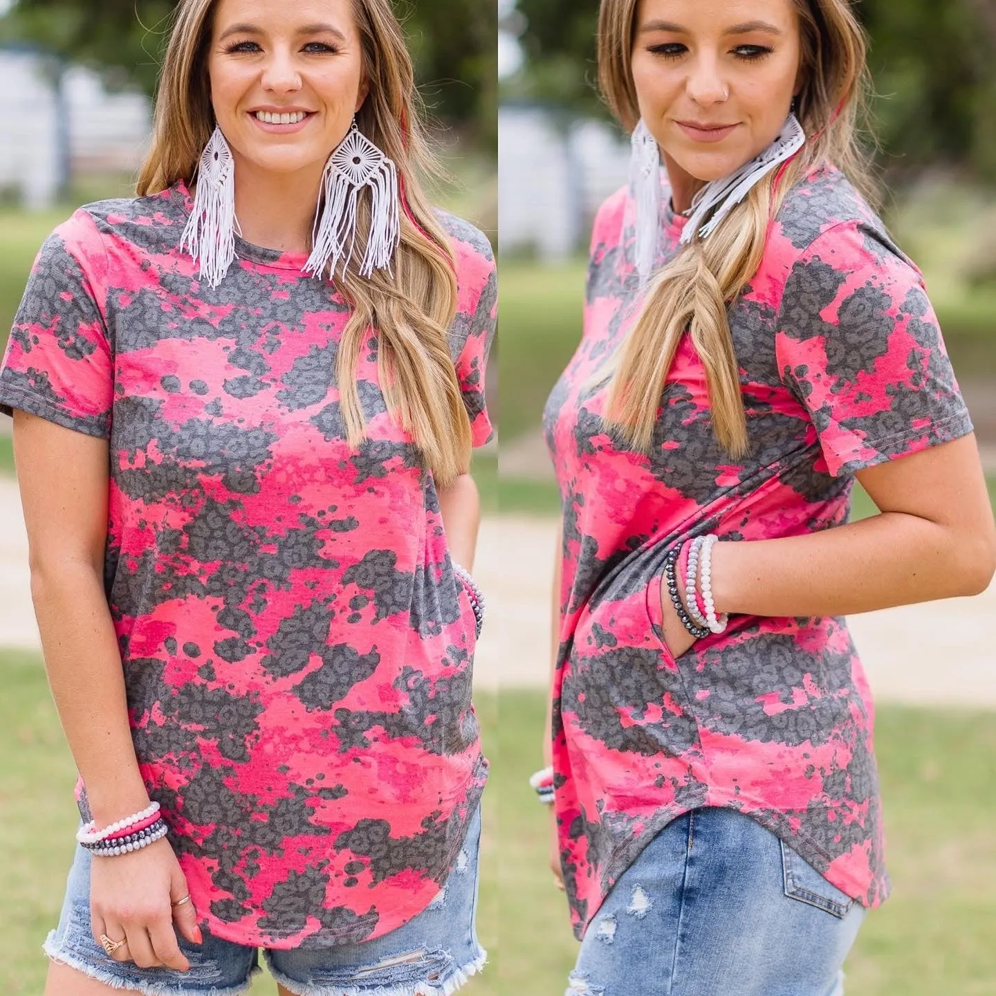 Cosmic Camo POCKET Tee