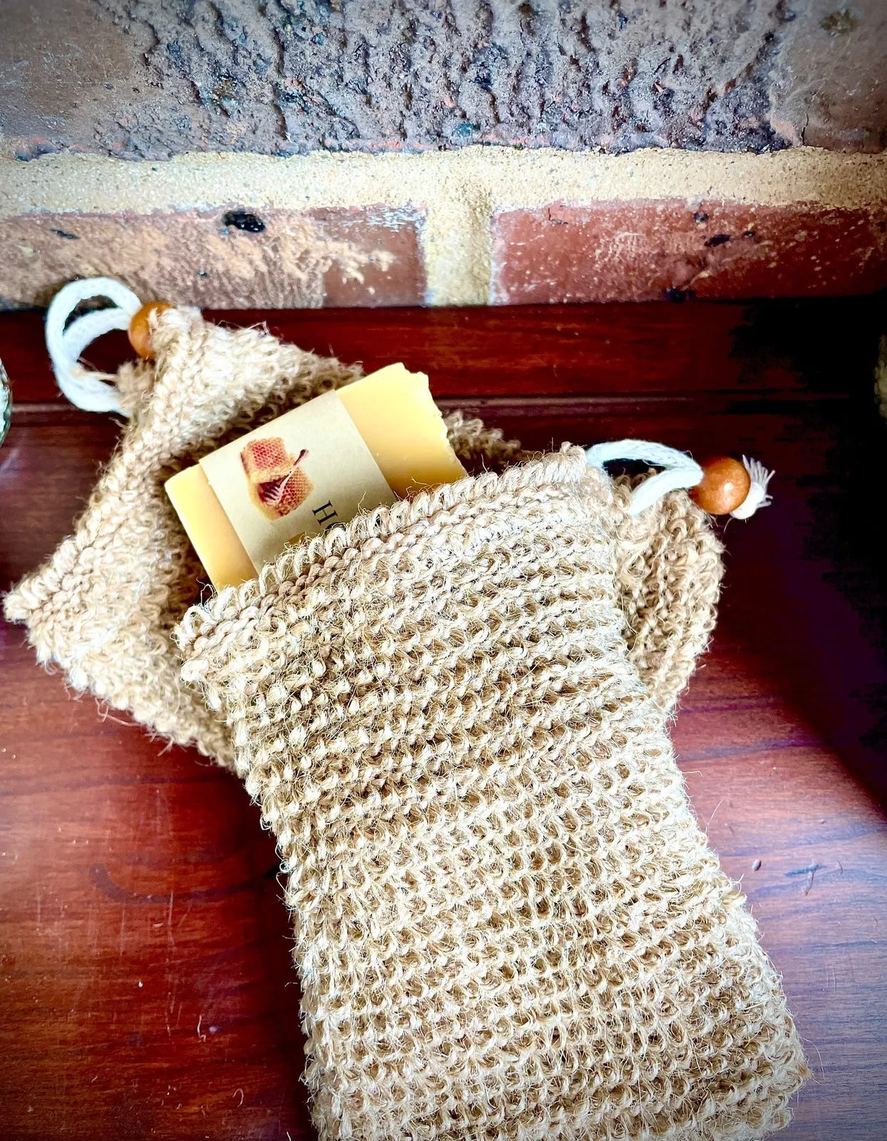 Cotton Hemp Soap Bag