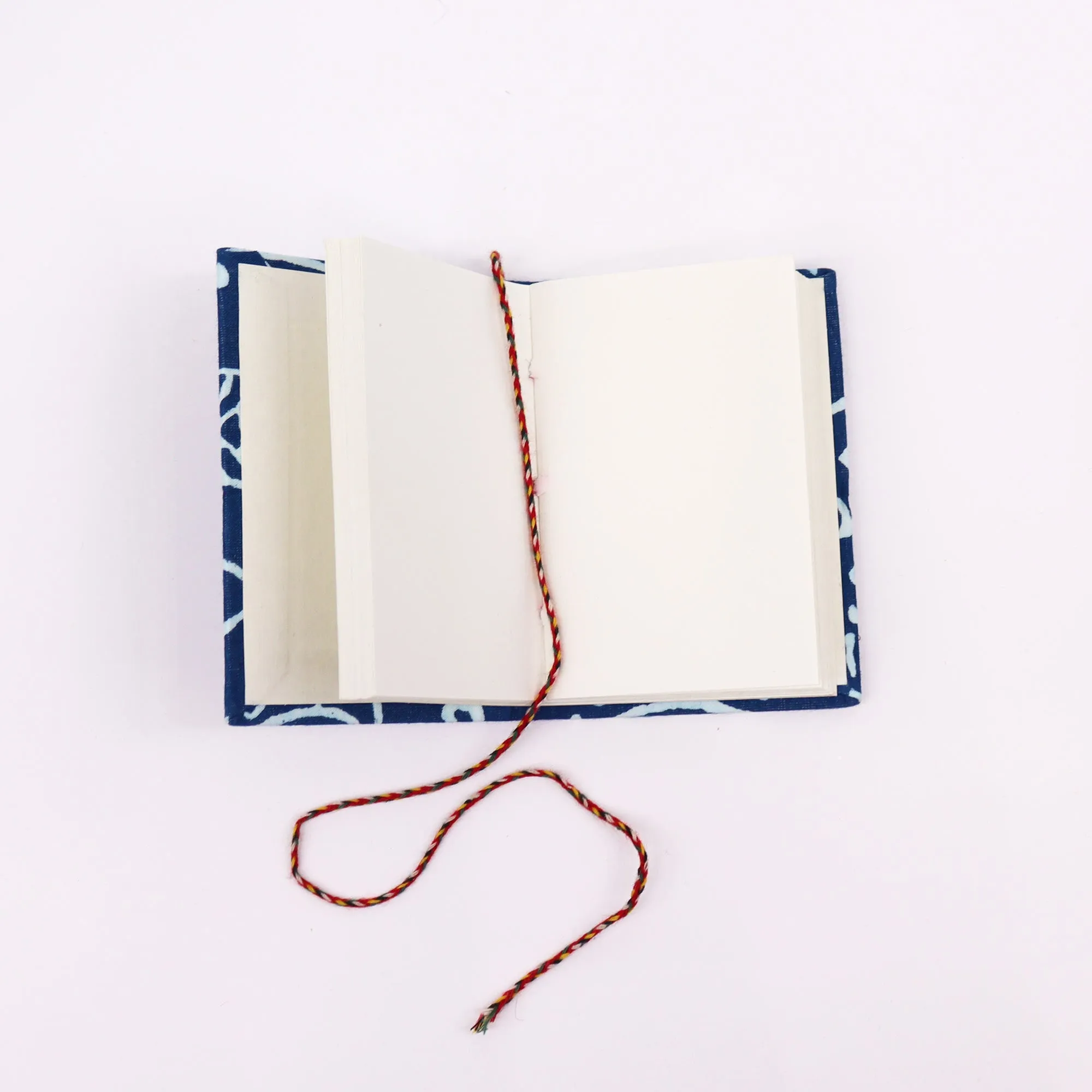 Cotton Notebooks 7x10cm Block Print Assorted