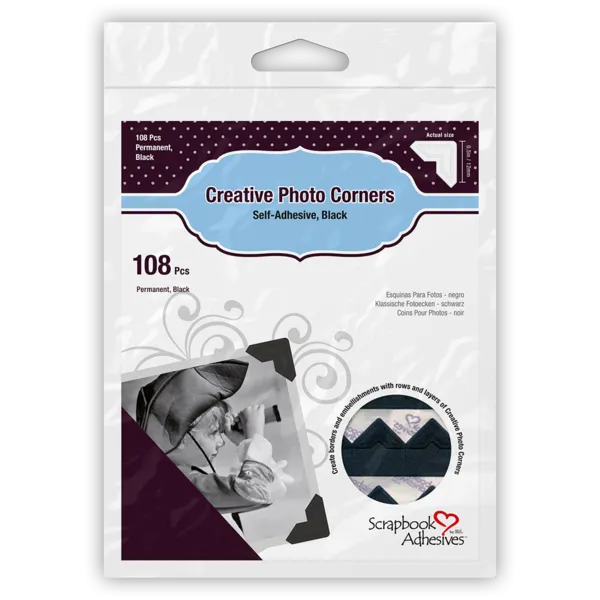 Creative Photo Corners Black