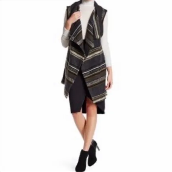 Cupcakes &amp; Cashmere Sleeveless Wool Blend Vest XS New