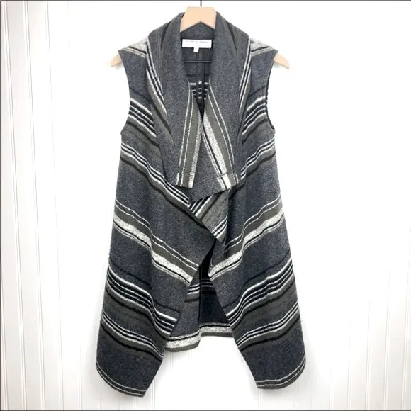 Cupcakes &amp; Cashmere Sleeveless Wool Blend Vest XS New