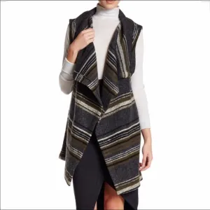Cupcakes &amp; Cashmere Sleeveless Wool Blend Vest XS New