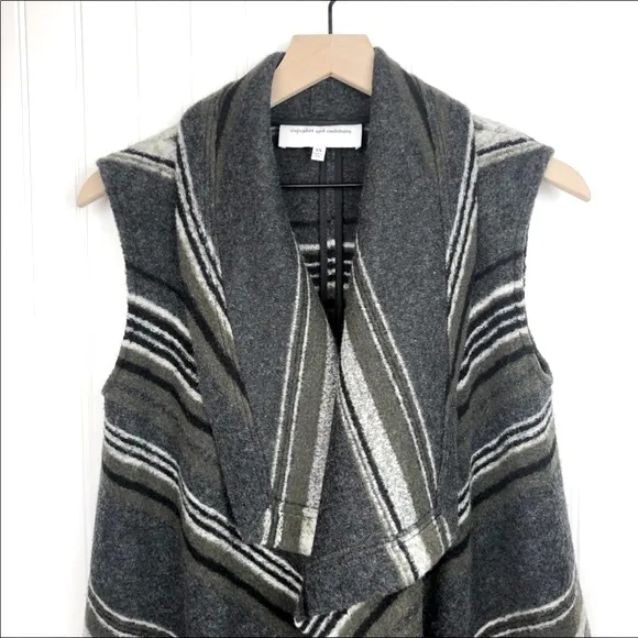 Cupcakes &amp; Cashmere Sleeveless Wool Blend Vest XS New