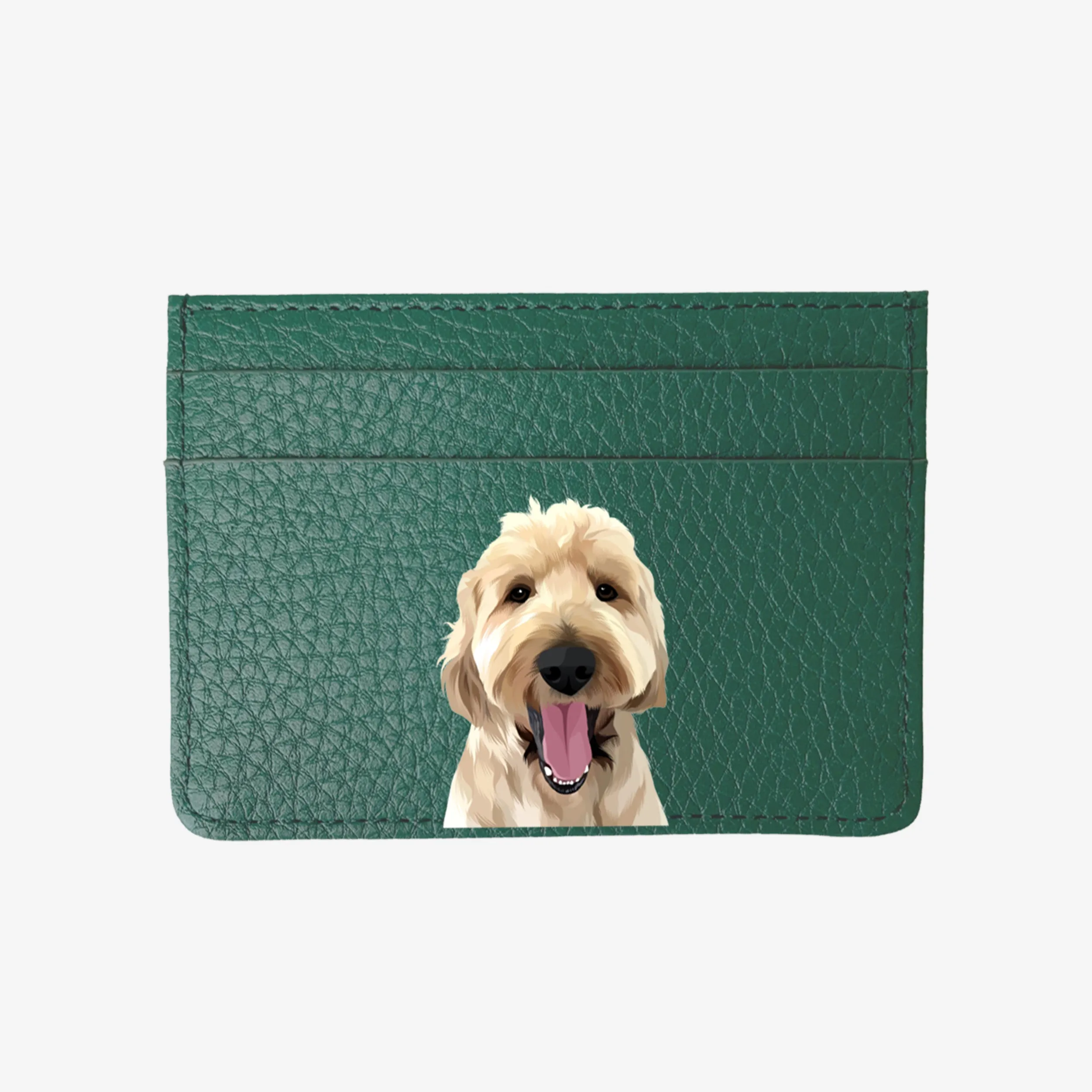 Custom Pet Portrait Card Holder