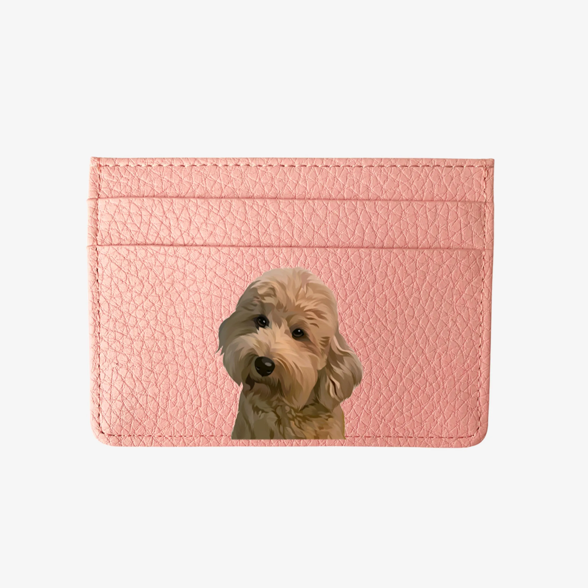 Custom Pet Portrait Card Holder