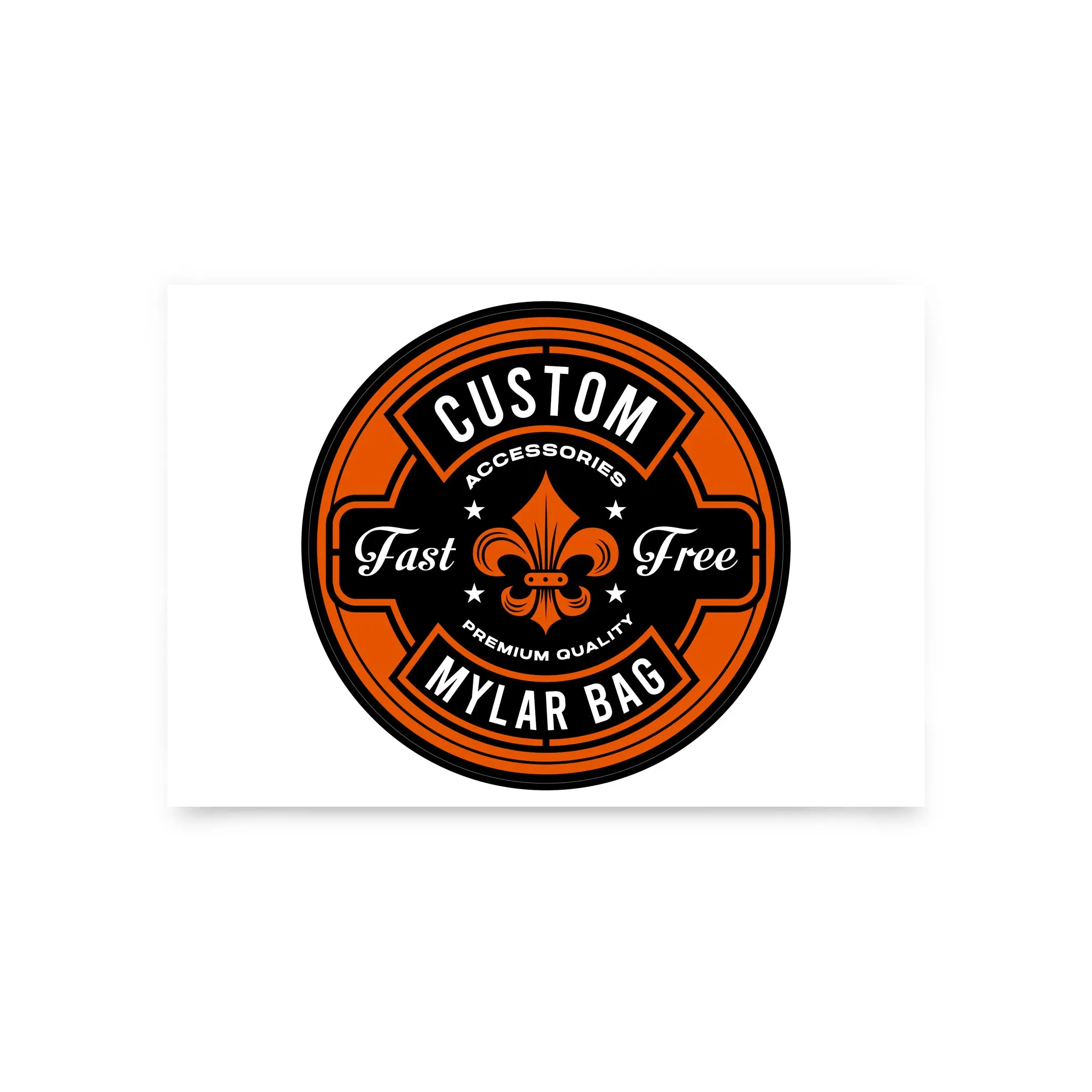 Custom Sticker For 1 Pound Mylar Bag
