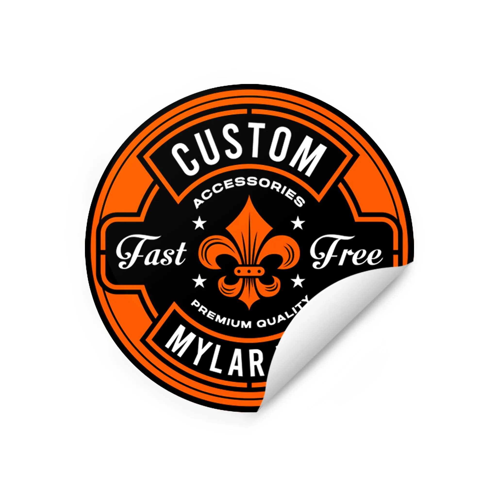 Custom Sticker For 1 Pound Mylar Bag