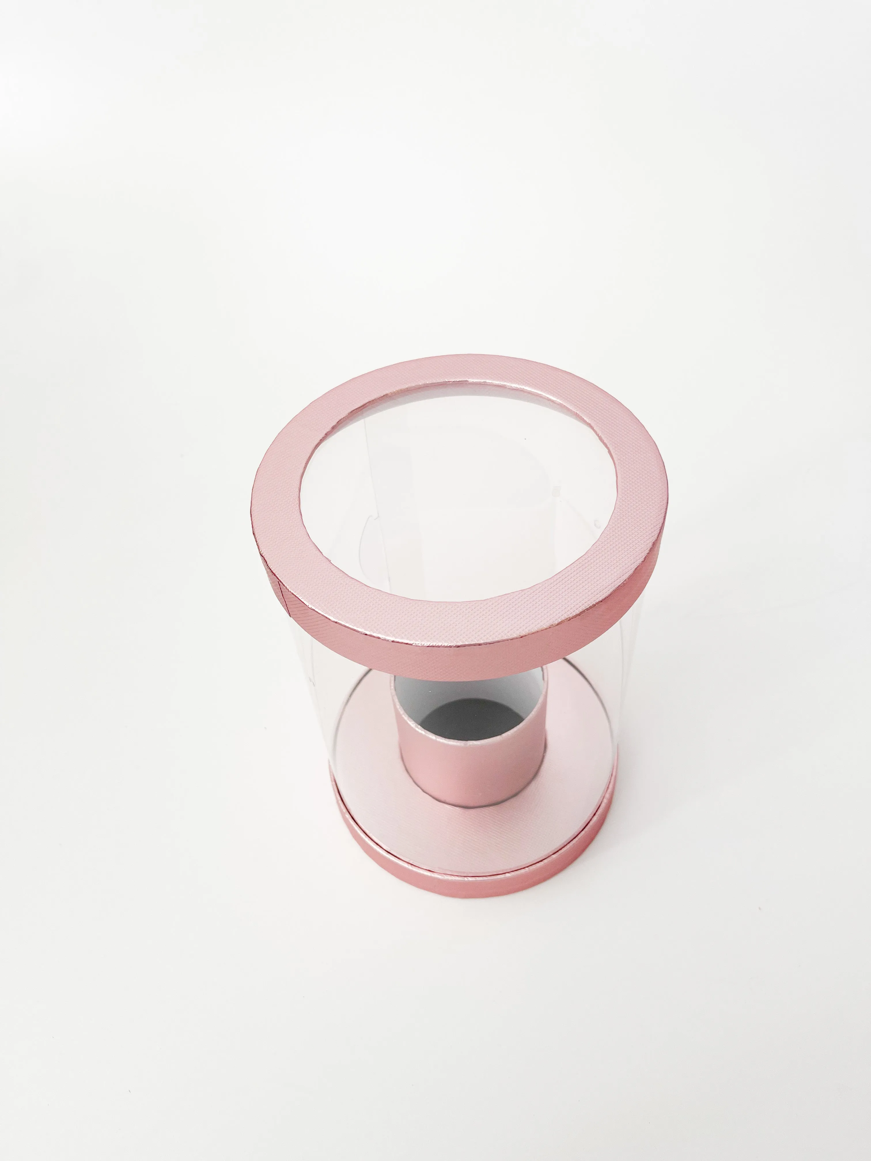 Cylinder Clear Flower Box in variety Color