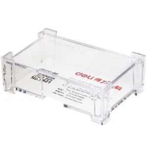 Deli Business Card Holder 103 x 68 x 34mm E7621