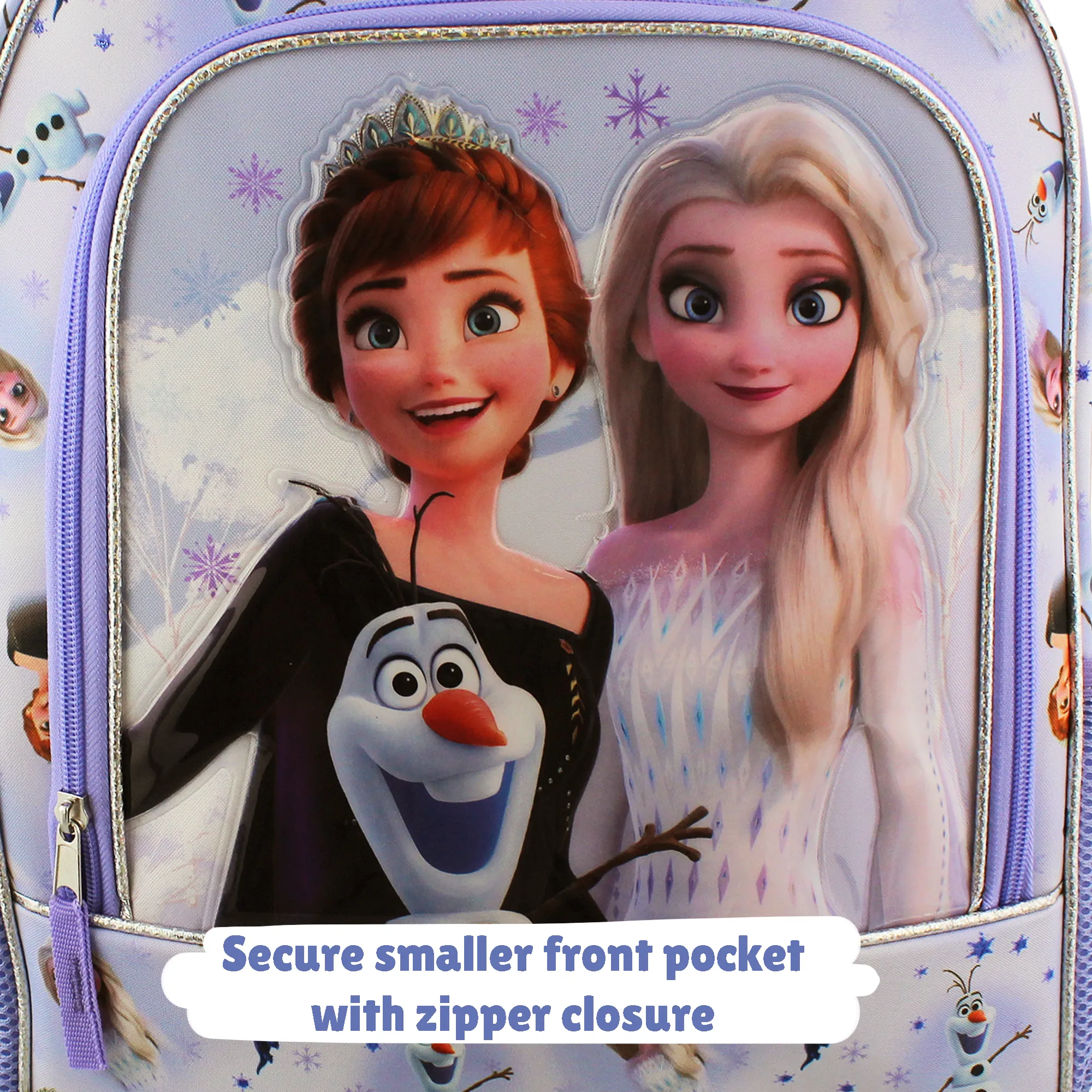 Disney Frozen 2 Elsa Anna On the Journey 16 inch Backpack