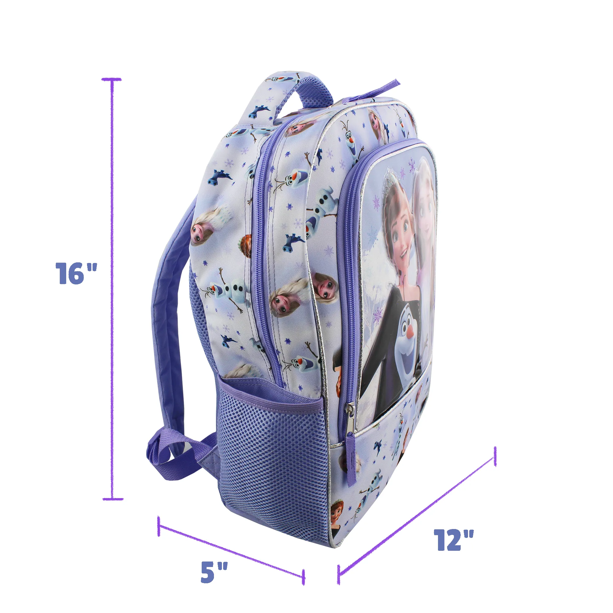 Disney Frozen 2 Elsa Anna On the Journey 16 inch Backpack