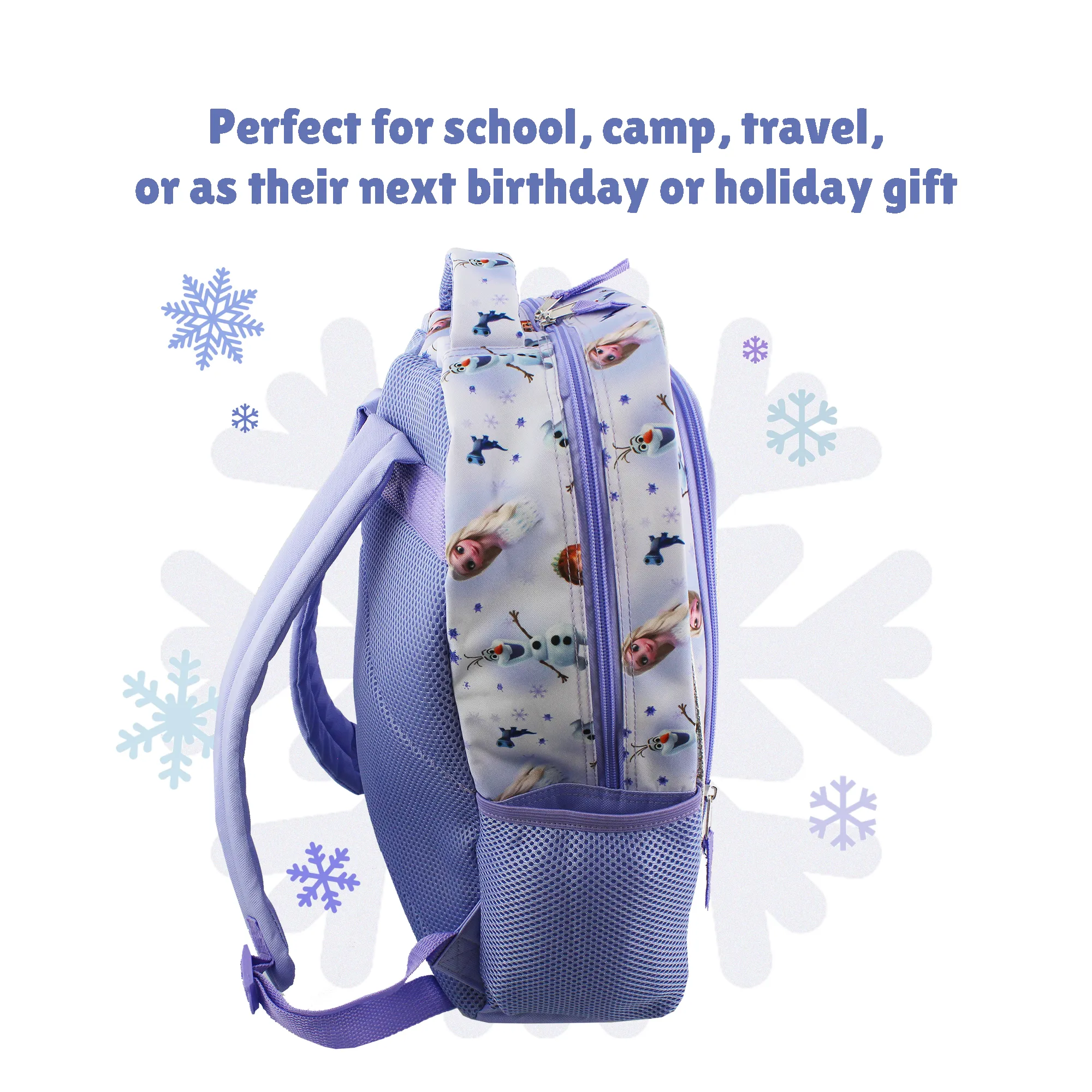 Disney Frozen 2 Elsa Anna On the Journey 16 inch Backpack