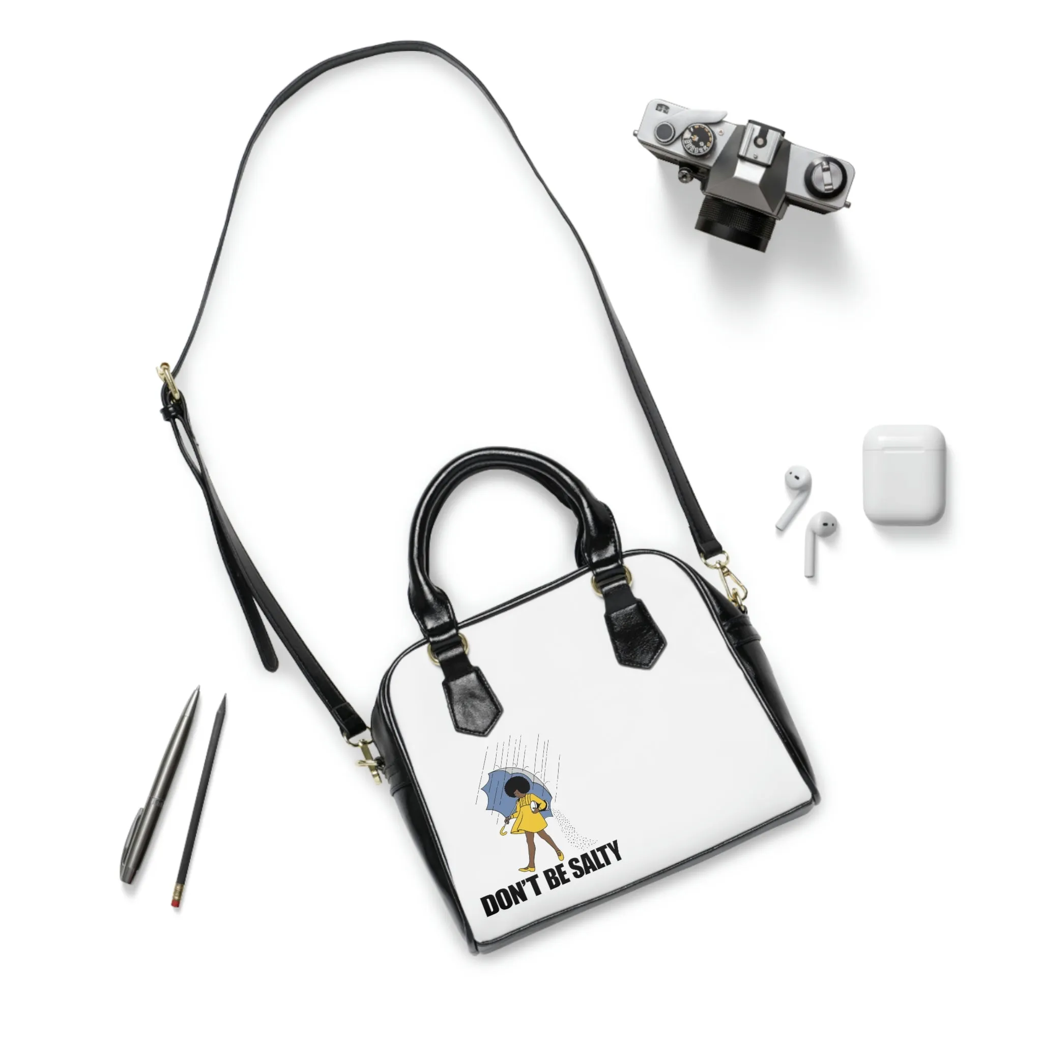 Don't Be Salty- Shoulder Handbag