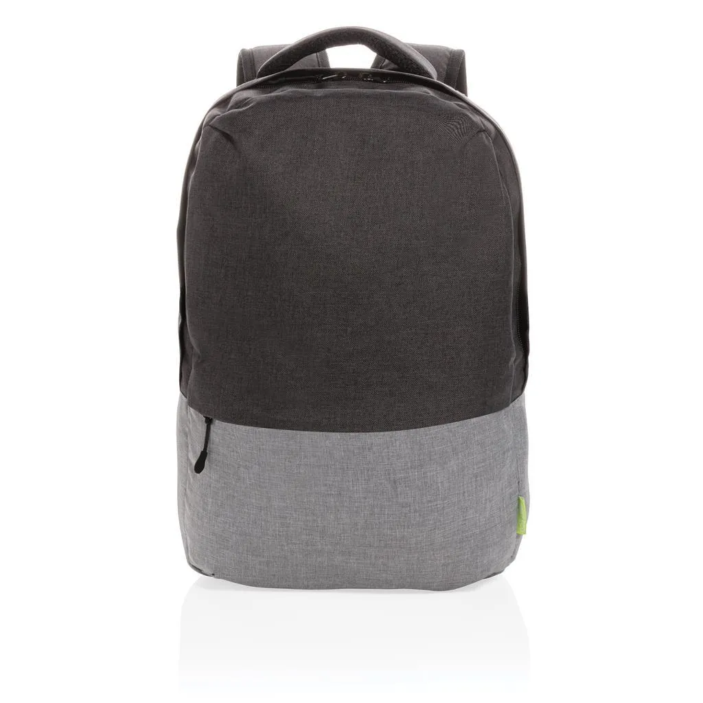 Dvobojni RPET 15.6" RFID ruksak za laptop