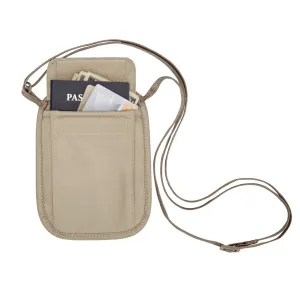 Eagle Creek RFID Blocker Neck Wallet Tan