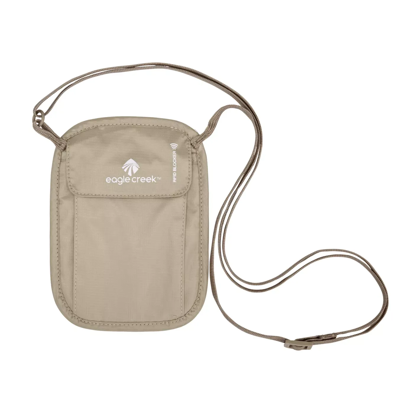 Eagle Creek RFID Blocker Neck Wallet Tan