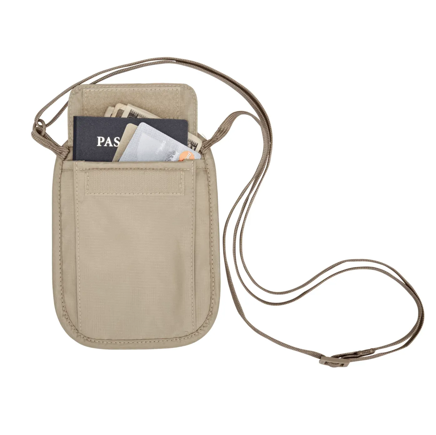 Eagle Creek RFID Blocker Neck Wallet Tan