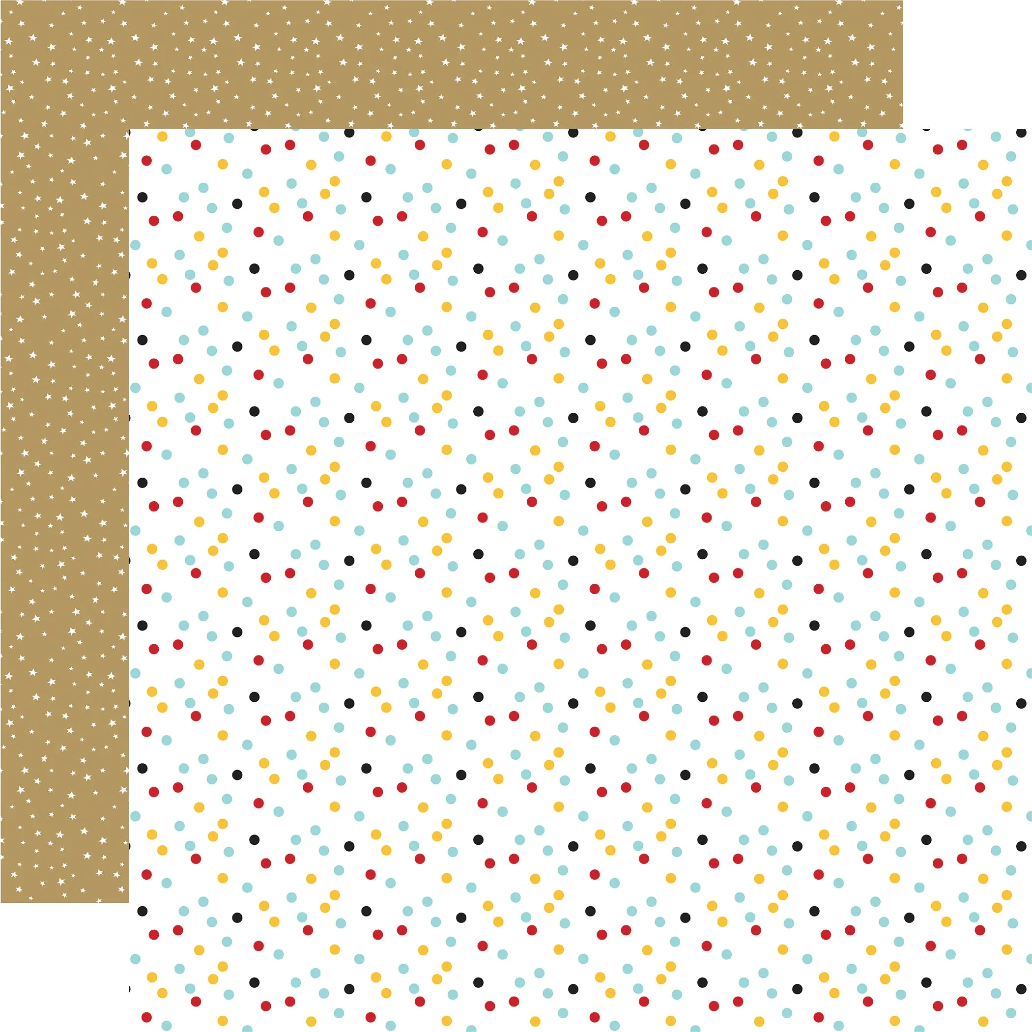 Echo Park - A Magical Voyage - 12x12 Single Sheet / Magic Dots