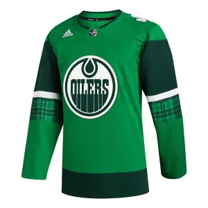 Edmonton Oilers adidas Authentic Jersey (St. Patrick's Day)