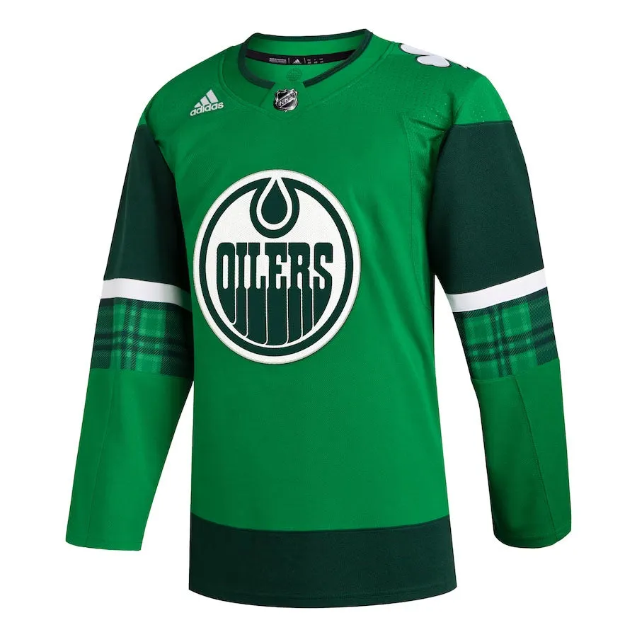 Edmonton Oilers adidas Authentic Jersey (St. Patrick's Day)