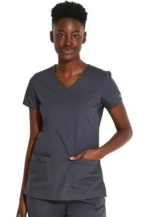 EDS Signature 85906 V-Neck Top Pewter