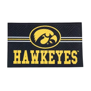 Embossed Mat, Cross Hatch, University of Iowa,41em980ch