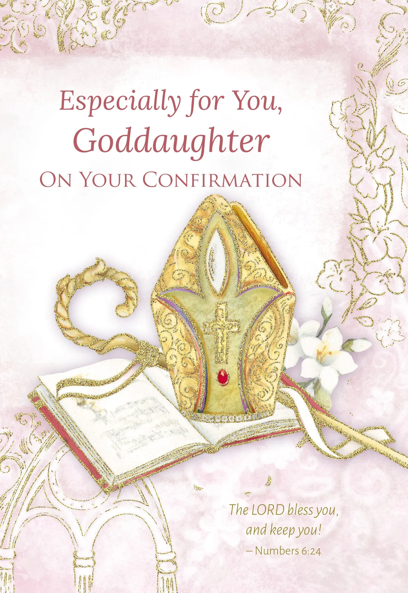 Especially for You Goddaughter on your Confirmation Greeting Card