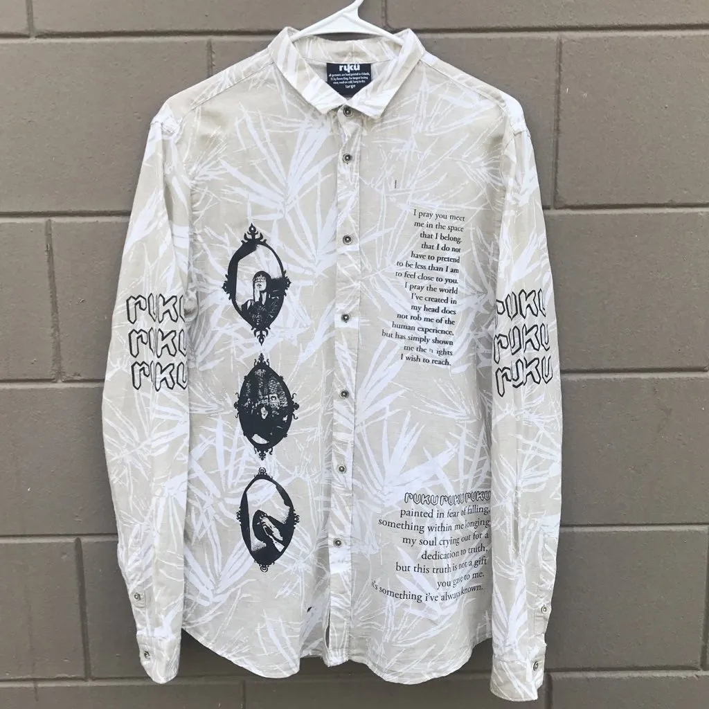 ETERNITY Patterned Button Up