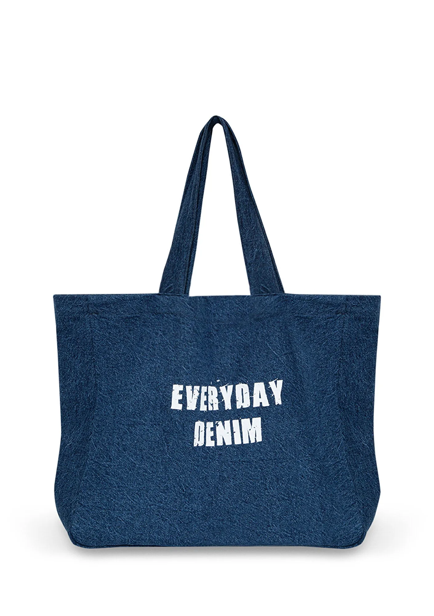 Everday Denim Shopper Bag