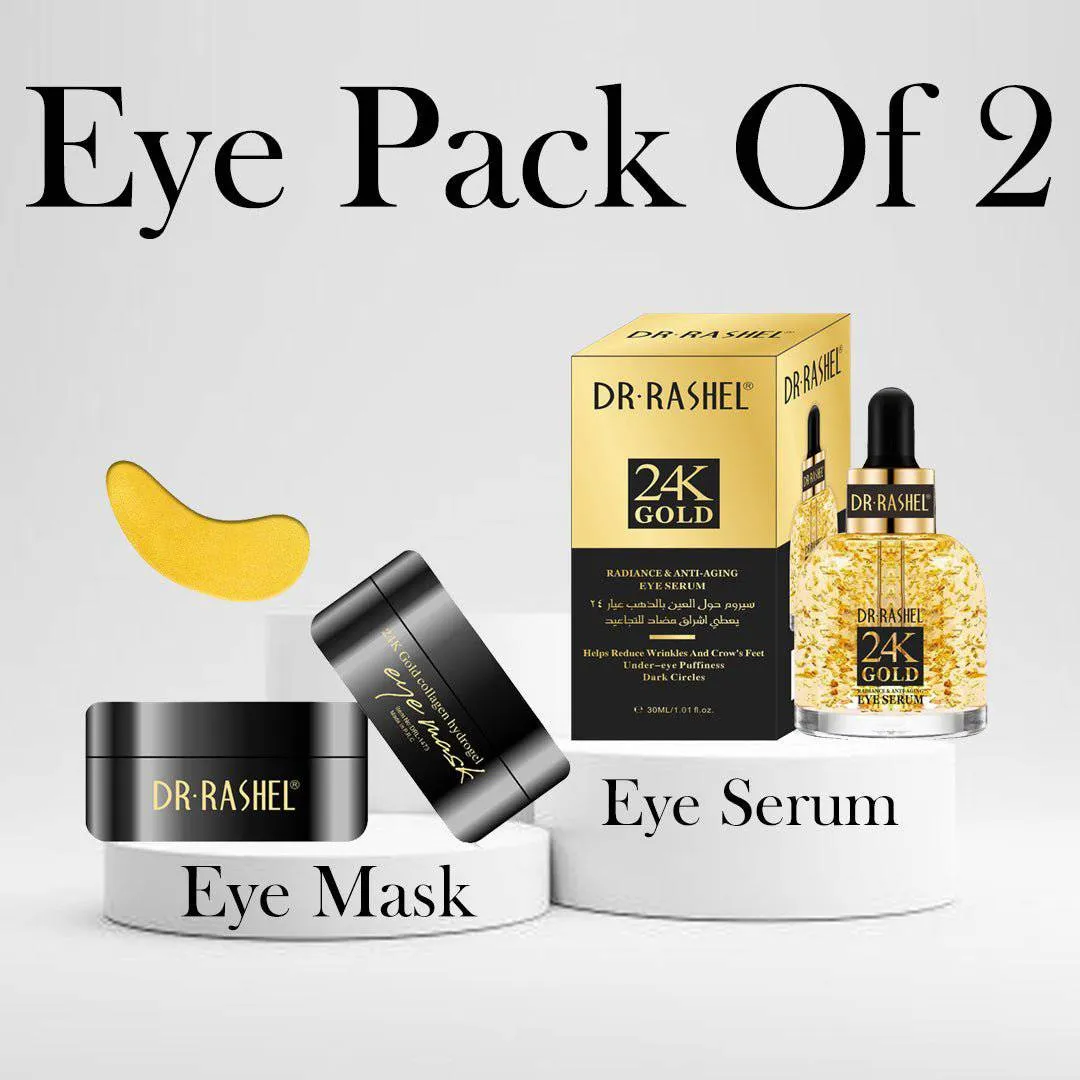 Eye Care Series Pack Of 2 - Eye Serum   Eye Mask