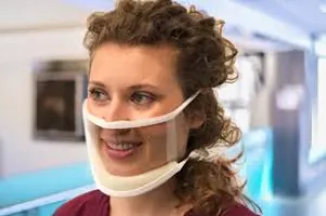 Face Mask Clear Deluxe Level 3 w/Ez Adjust by Clearmask™