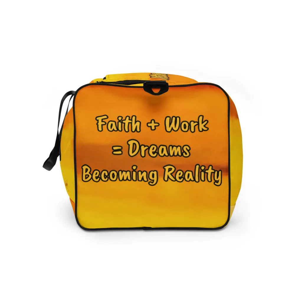 Faith   Work Duffle bag