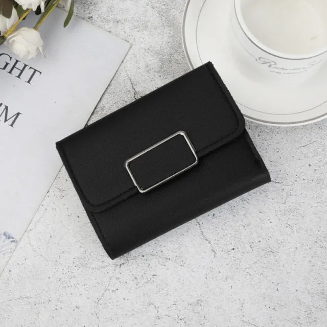 Fashionable New Women Long Wallets Pure Color Wool Ball Bow Clutch Bag Women&#39;s Long Bag Card Bag Coin Purse