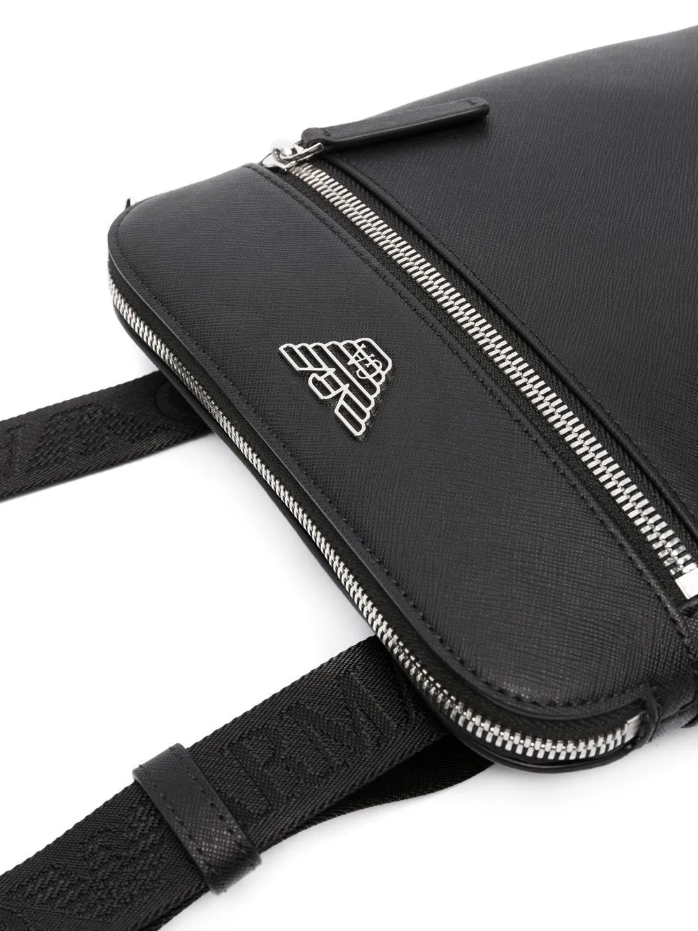 Faux leather crossbody bag