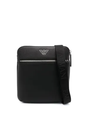 Faux leather crossbody bag