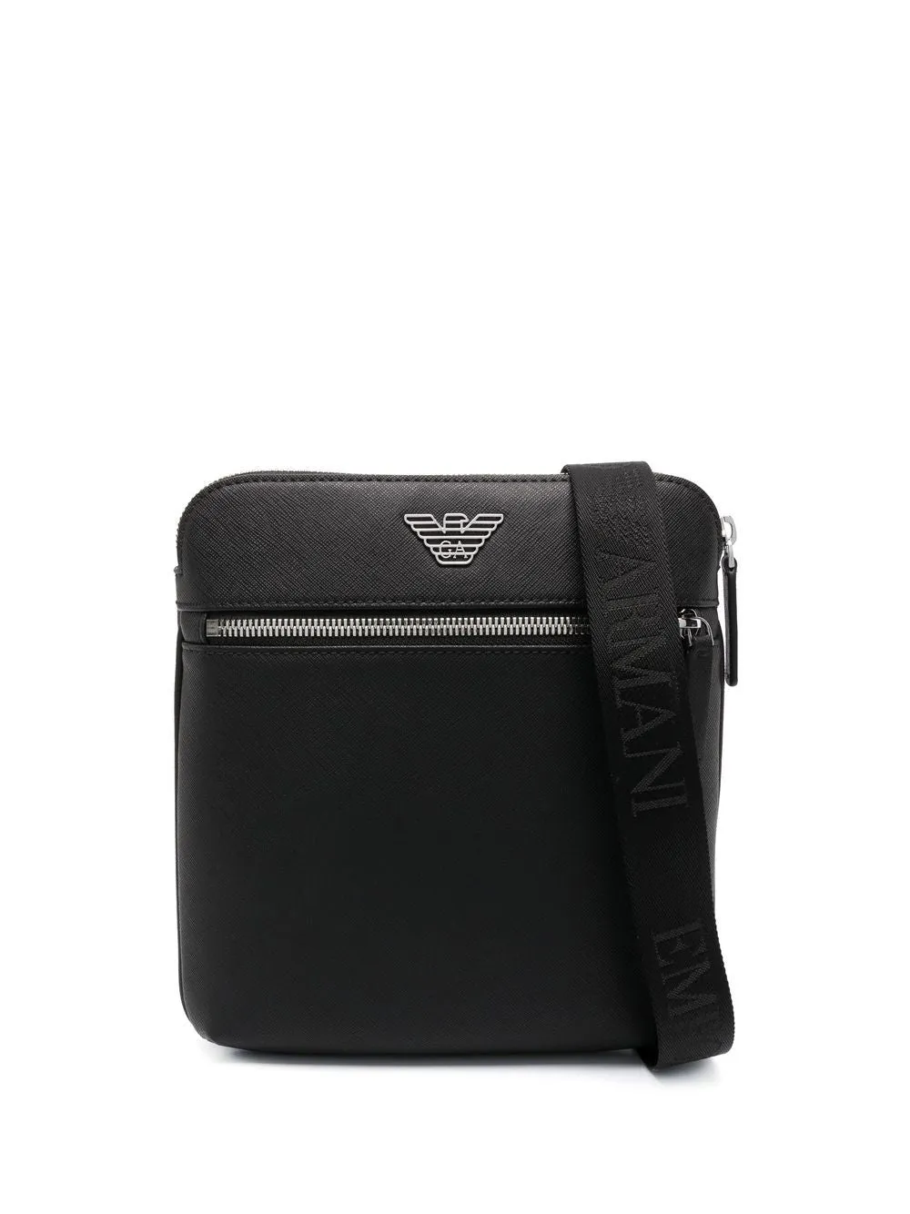 Faux leather crossbody bag