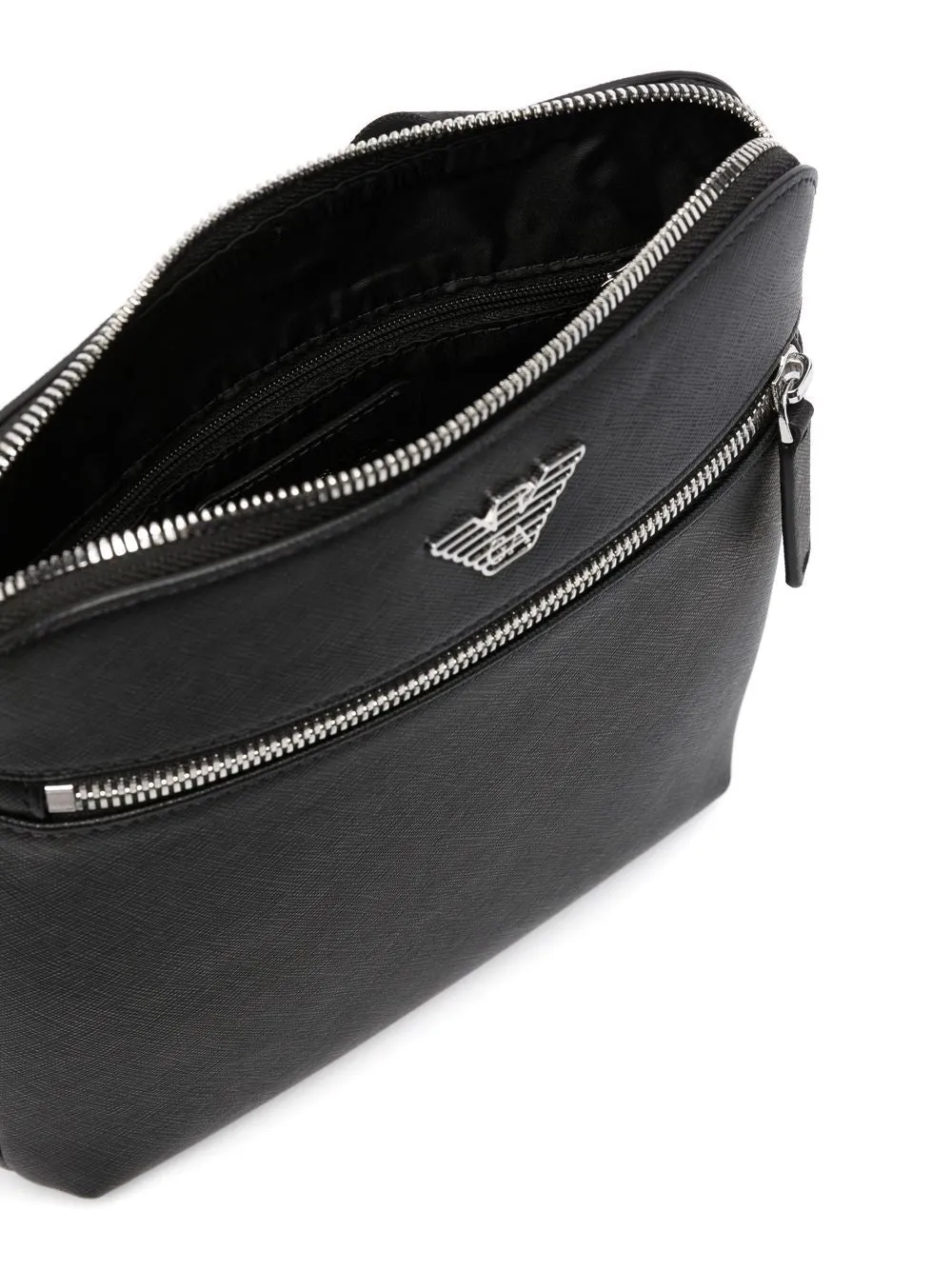 Faux leather crossbody bag