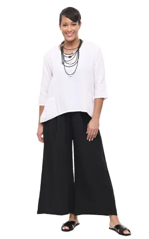 FINAL SALE VCG18 Carly Pullover Top in White*