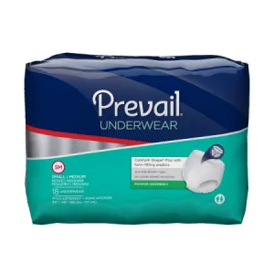 First Quality PVS-512 Prevail Super Plus Pull-On, Heavy Abs, SM/MED 34-46, CS/72