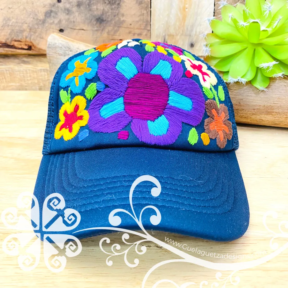 Flower Queen Embroider Cap