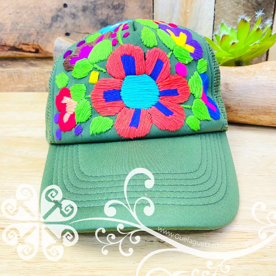 Flower Queen Embroider Cap