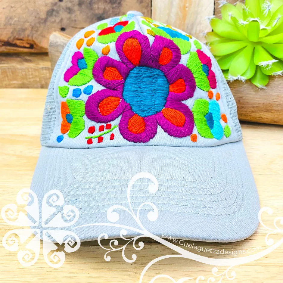 Flower Queen Embroider Cap