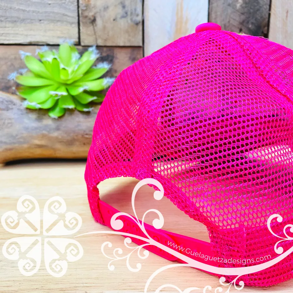 Flower Queen Embroider Cap