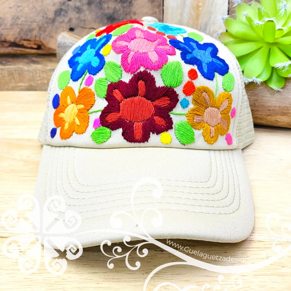 Flower Queen Embroider Cap