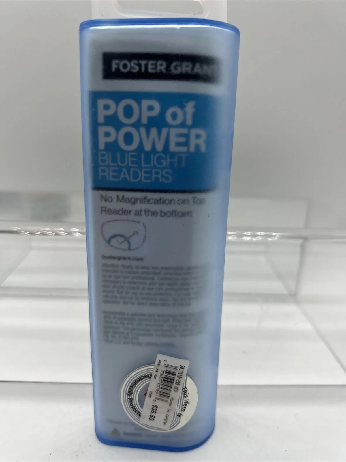 Foster  Grant Readers BLUE LIGHT BLOCKING GLASSES FILTERED LENSES  BLACK
