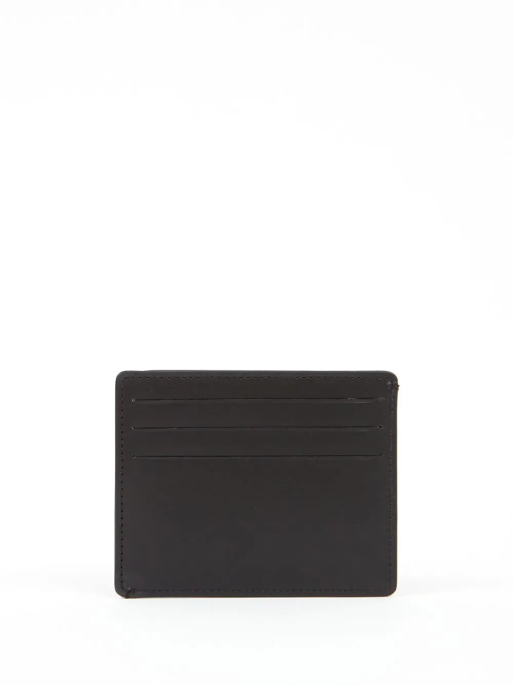 Four stitches leather card case