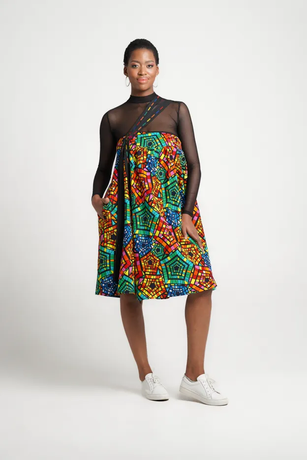 Frida Multicolor Infinte Dress