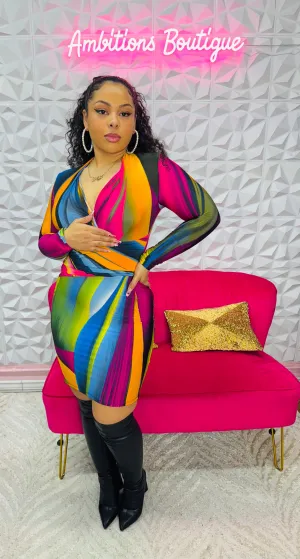 Fruit punch dress